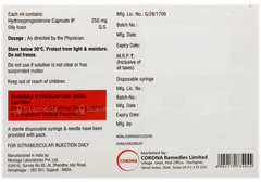 Cor 9 250Mg Injection 1Ml